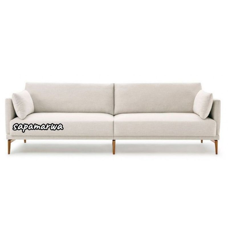 Sofa Minimalis 3 Seater / Sofa bed / Sofa Ruang Tamu / Sofa Jumbo / Sofa Ruangan Minimalis / Sofa Ru