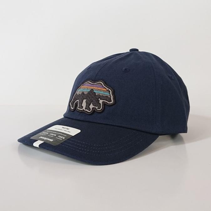 Diskon Murah  Topi Original Patagonia Back For Good Trad Cap - Bear (New Navy)