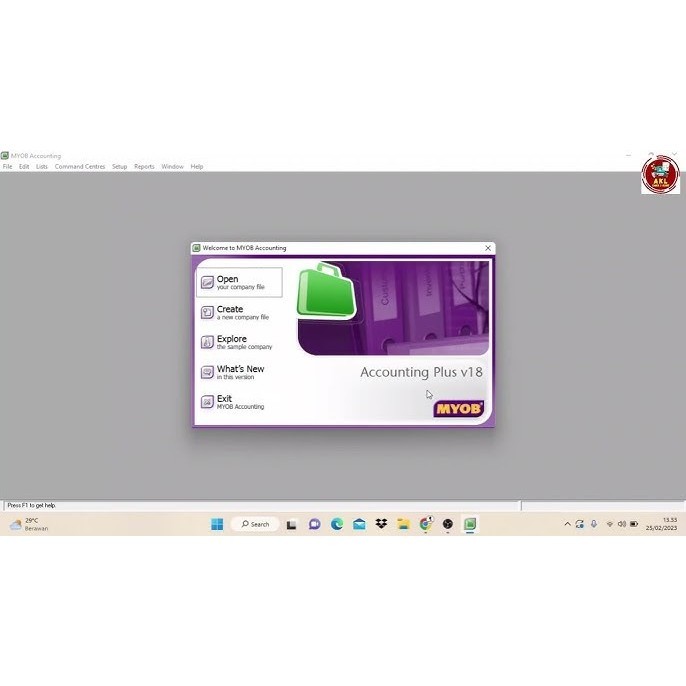 myob 18 - full version