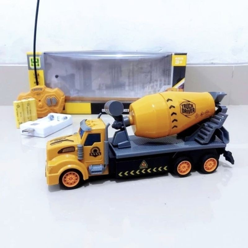 RC TRUK MOLEN REMOT CONTROL - MAINAN MOBIL TRUCK MIXER ANAK REMOT