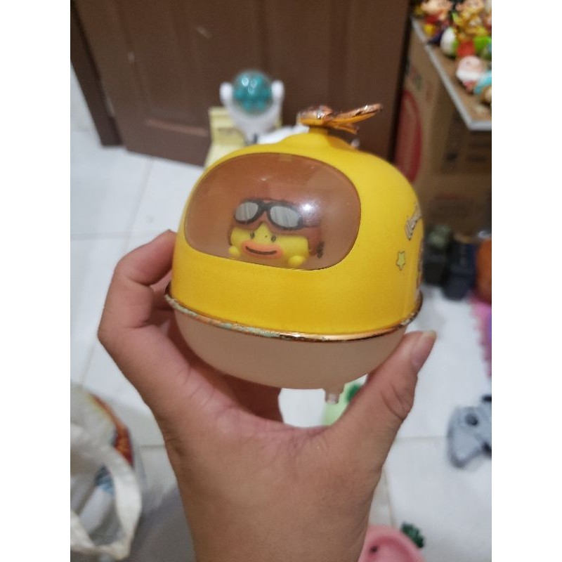 JUALAN MAINAN PRELOVED BEKAS SECOND PL AIR PURIFIER YELLOW YELOW KUNING BEBEK DUCK WARM THE WORLD DO