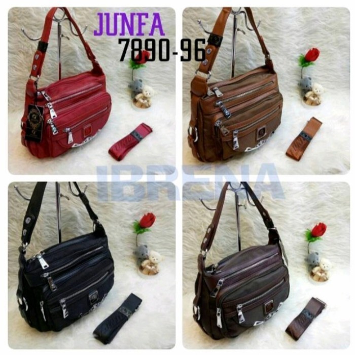 Tas Junfa Selempang Bahan Kanvas