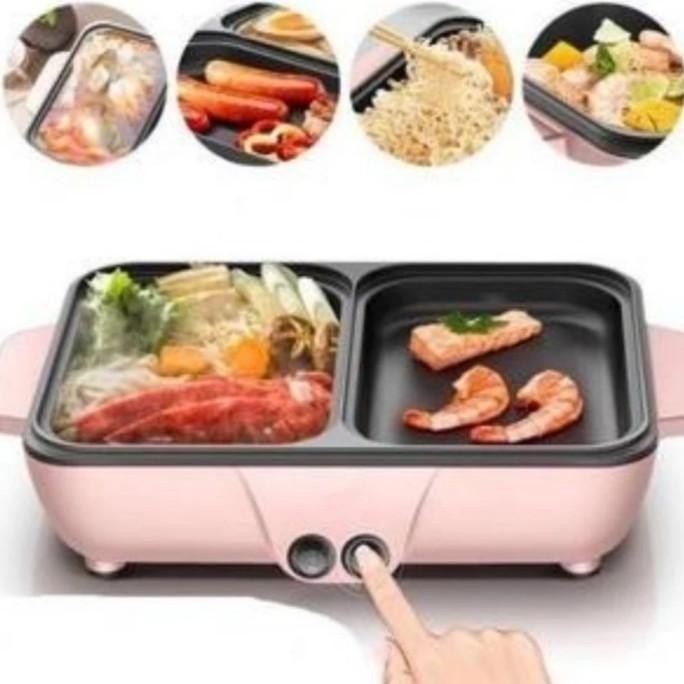 Lock N Lock Multifunction Cooking Pot Electric Grill Pan Ejg656Pik Dishellara