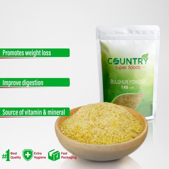 

Terlaris Bulghur Powder Bulgur Bubuk Gandum Bubuk [ 1 KG ] SALE