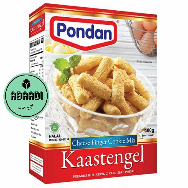 

Terlaris PONDAN Tepung Premix Kaastengels 400gr SALE