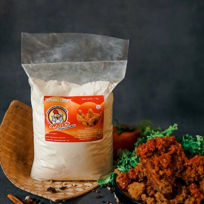 

Terlaris Tepung Crispy PAS Fried Chicken SALE