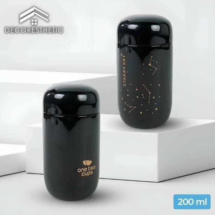 Starry Dust Tumbler Thermos Cup Gelas Termos Kopi Teh Mini 200 ml