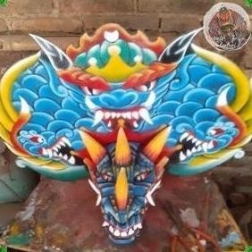 Cuci Gudang Harga Grosir >> Barongan Spon Anak Kemul Panjang Plus Gondel, Barongan Mainan, Caplokan 