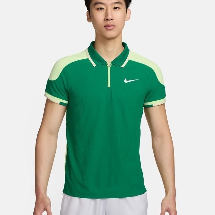 NikeCourt Slam Mens Drifit Adv tennis polo Original baju Tenis 2024