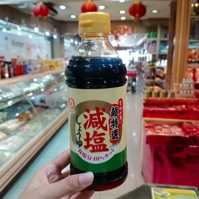 

Marukin Soy Sauce Low Sodium 500Ml Kecap Jepang Less