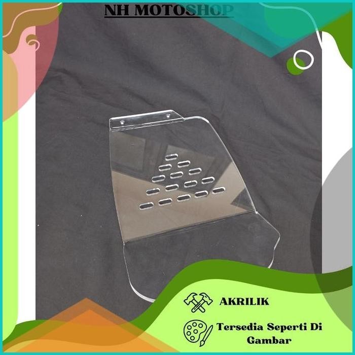 SEKAT ATAU PEMISAH BAGASI BEAT TRANSPARANT DOWNDRAFT HONDA BEAT DELUXE