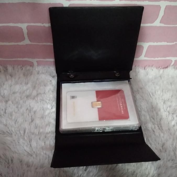 

|BEST| Dompet Penyimpanan Antam Retro Lotus Archi LM Logam Mulia H24M