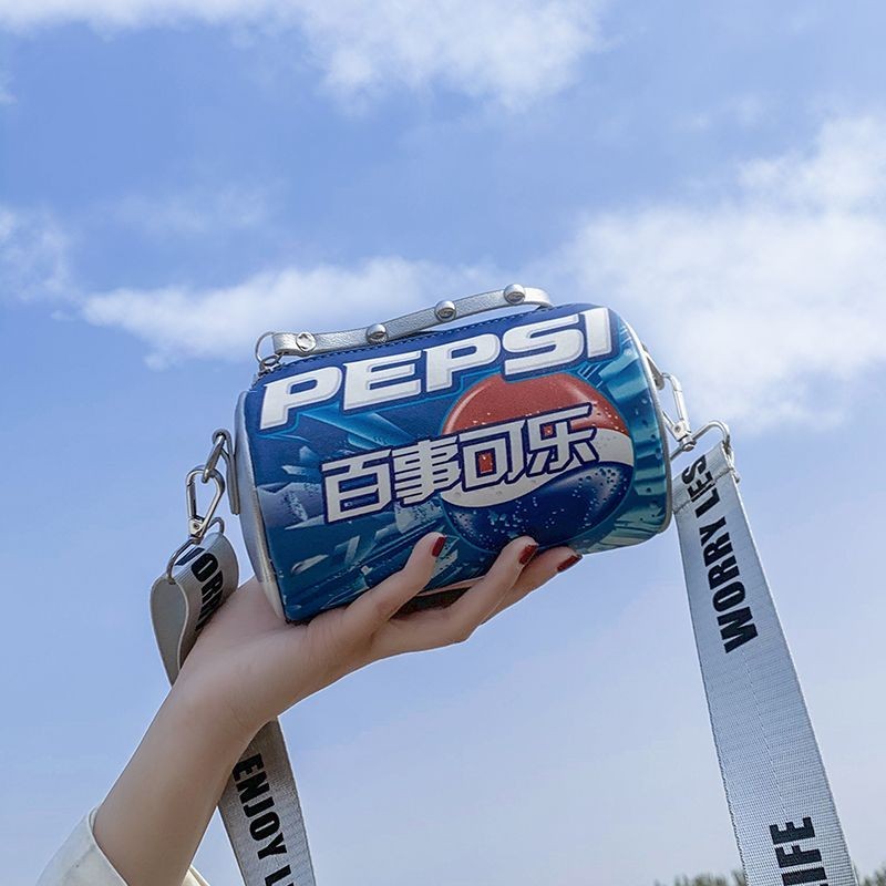 Tas Coca-Cola Pribadi Baru Tas Kaleng Wanita Tas Rantai Bahu