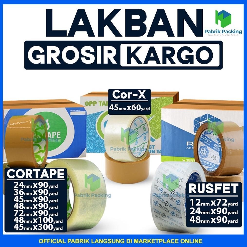 

Lagi Promooo !!! Lakban Plakban Solatip Isolasi Selotip Cokelat Bening Dus Kargo/Ekspedisi