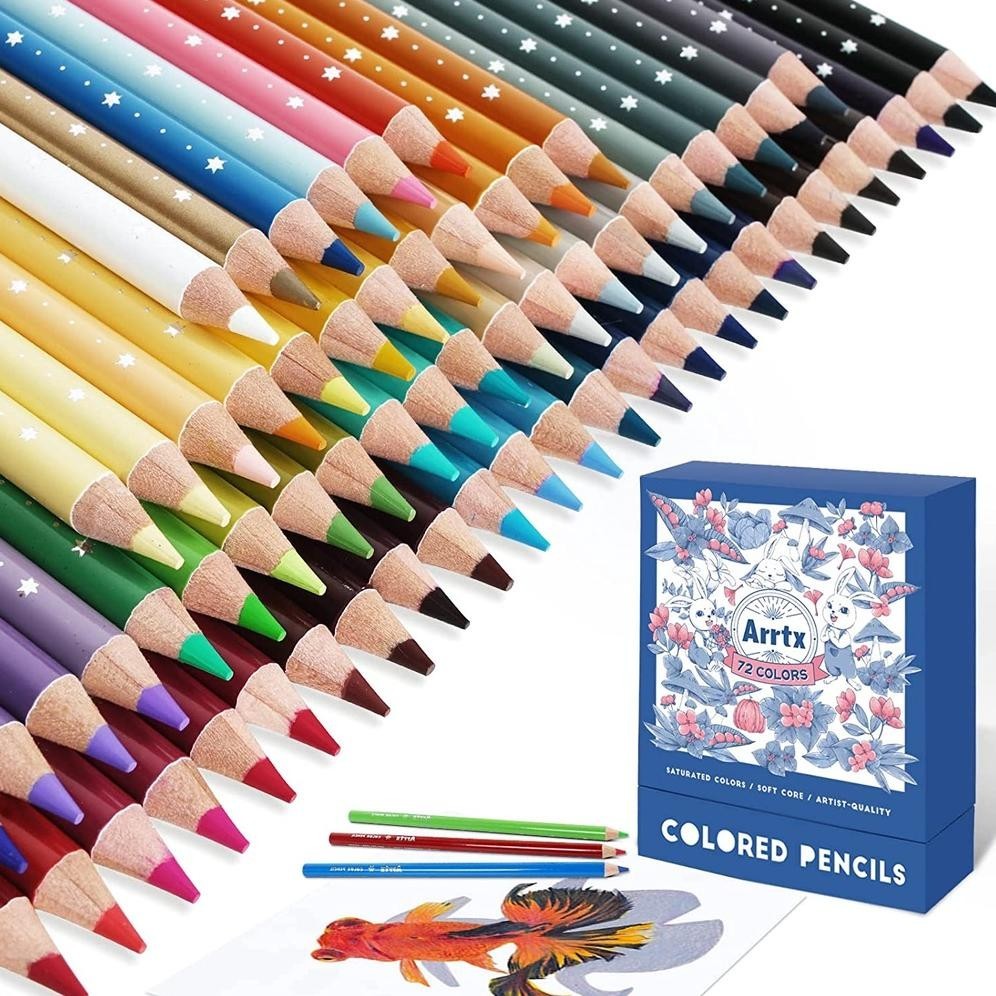 

Sedang Promooo !!! Arrtx Artist Colored Pencil/Pensil Warna 72Clr