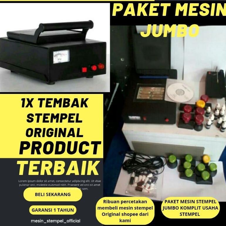 

Banyak Diskon!!! Paket Mesin Stempel Kwalitas Import Garansi 1 Tahun Kwalitas No.1Xtembak