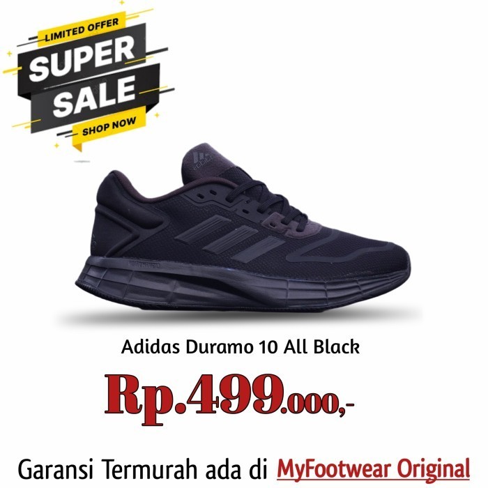 Adidas Duramo 10 All Black Original