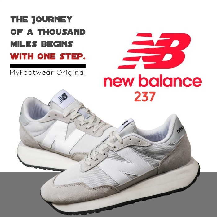 New Balance 237 Grey, New Balance 237, Sepatu New Balance Original, Nb