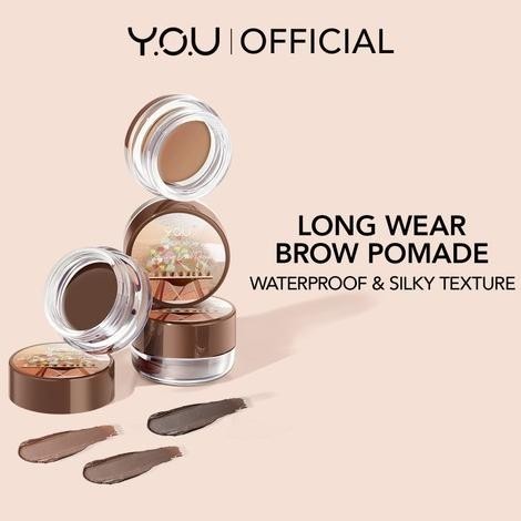 Y.O.U Colorland Art Shaping Eyebrow Pomade Cream with Brush