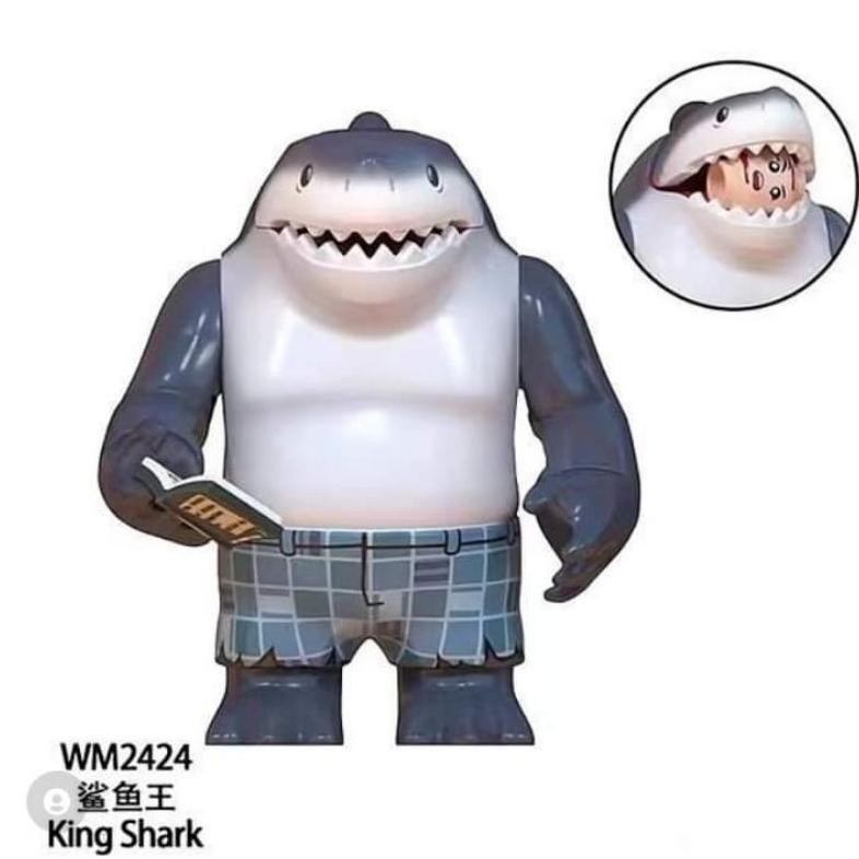 GHJ lego shark king suicide squad SEALED ONLY dc the flash movie super man supergirl batman knockoff