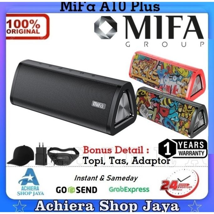 Mifa A10 Plus Wireless Speaker Bluetooth Portable Speaker Mifa A10+ Premium Berkualitas