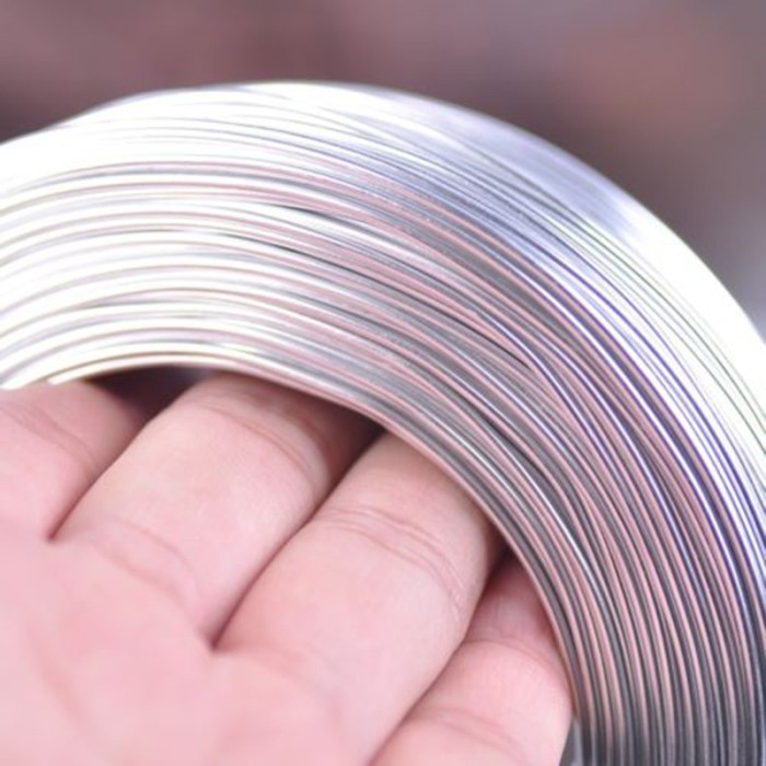1 Roll Kawat Aluminium 1/2/3Mm 5M Craft Perhiasana - S7