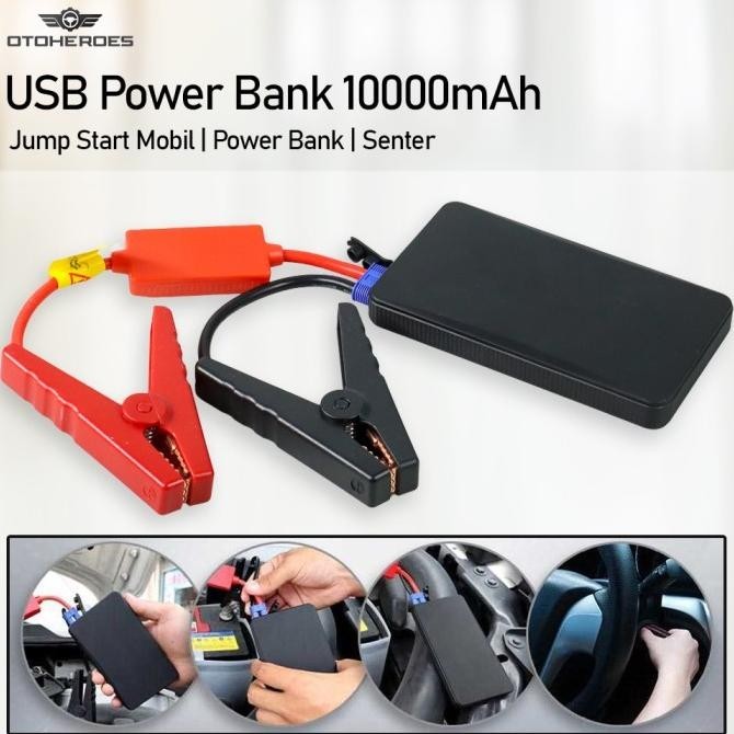 WINHOI OTOHEROES POWER BANK CAR CHARGER JUMPER AKI 12V MOBIL POMPA BAN
