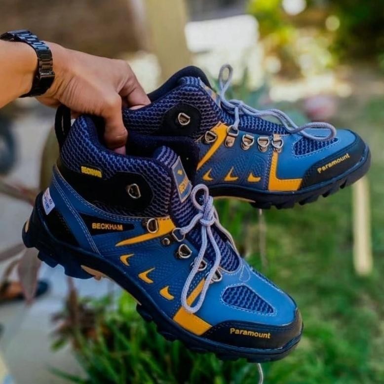 SEPATU BECKHAM PARAMOUNT// SEPATU GUNUNG//SEPATU HIKING 100 ORI TERLARIS