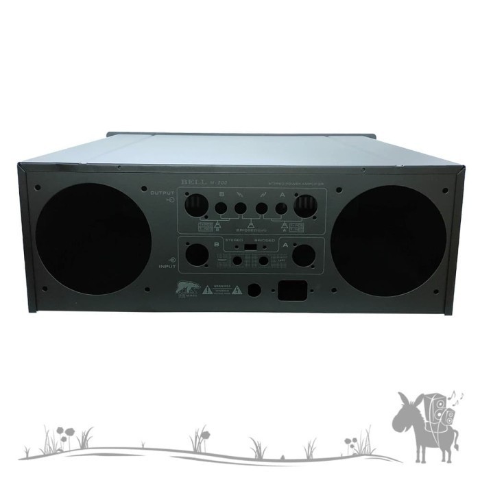 Box M-900 M900 M 900 Power Amplifier Audio Casing Amplifier Bell
