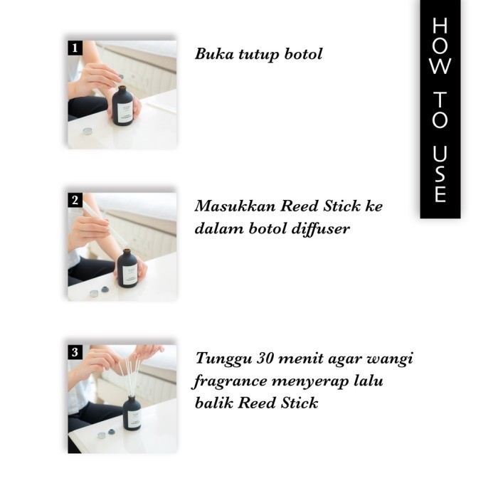 New Heaven Scent Luxury Reed Diffuser 100Ml - Pengharum Ruangan