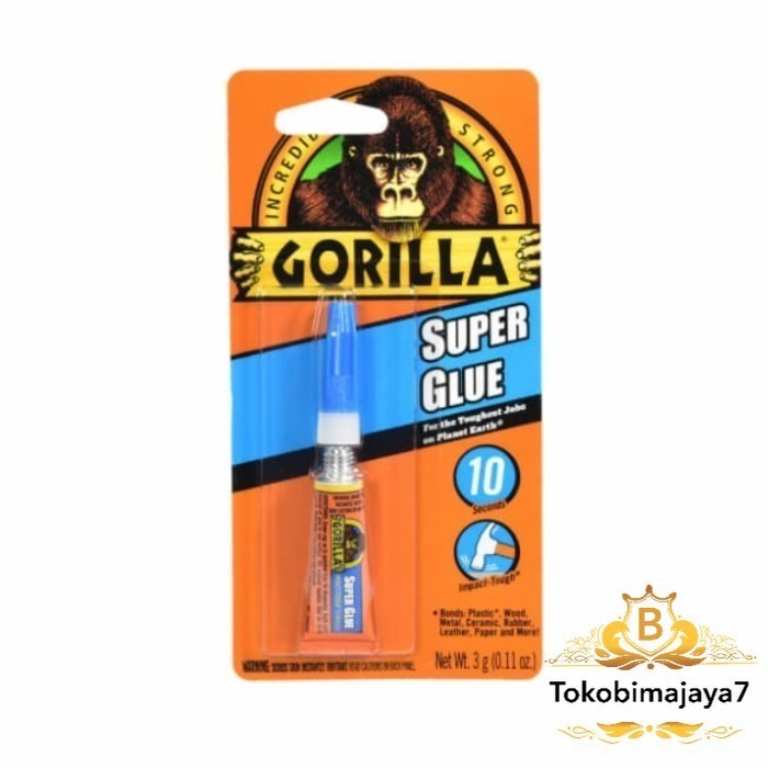 

Gorilla Lem Super glue / Lem Serbaguna 3 Gram