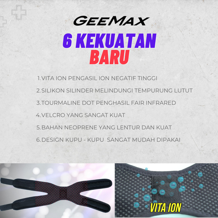 GeeMax Power Knee - Deker kesehatan Lutut