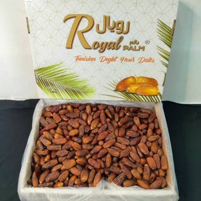 

TERMURAH Kurma Tunisia Royal 5kg Tunisian Deglet Nour Dates New Arrival Premium