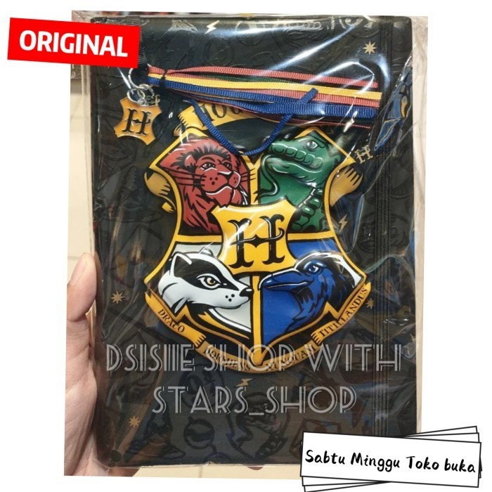 

Smiggle Harry Potter Notebook A5 original - Buku Tulis Diary Harry Pot SALE