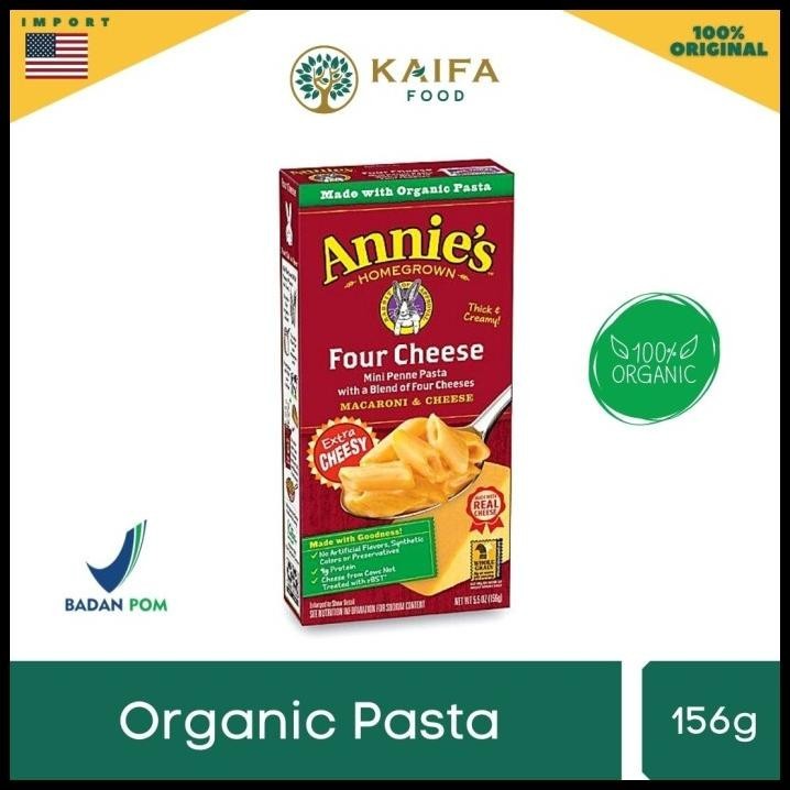 

Annie'S Penne & Four Chesse Macaroni & Cheese 156Gr