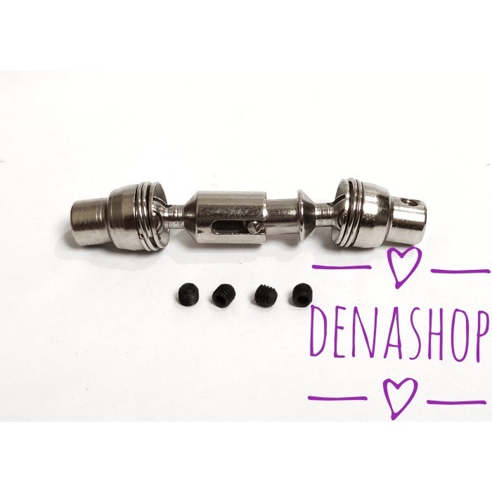 KOPEL PENDEK SHAFT TENGAH UPGRADE METAL FOR RC WPL B16 B36 1/16 TRUCK