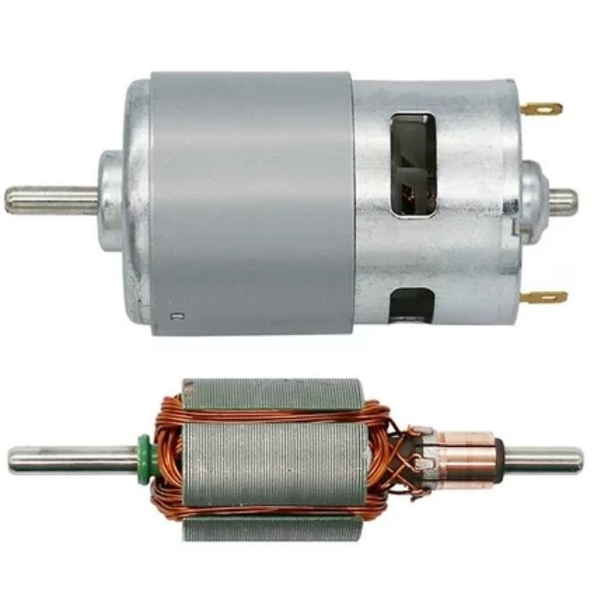 Kirim Dinamo 795 Rs795 Dc Motor Shaft 5Mm 12V-24V 8000-20000Rpm High Torque