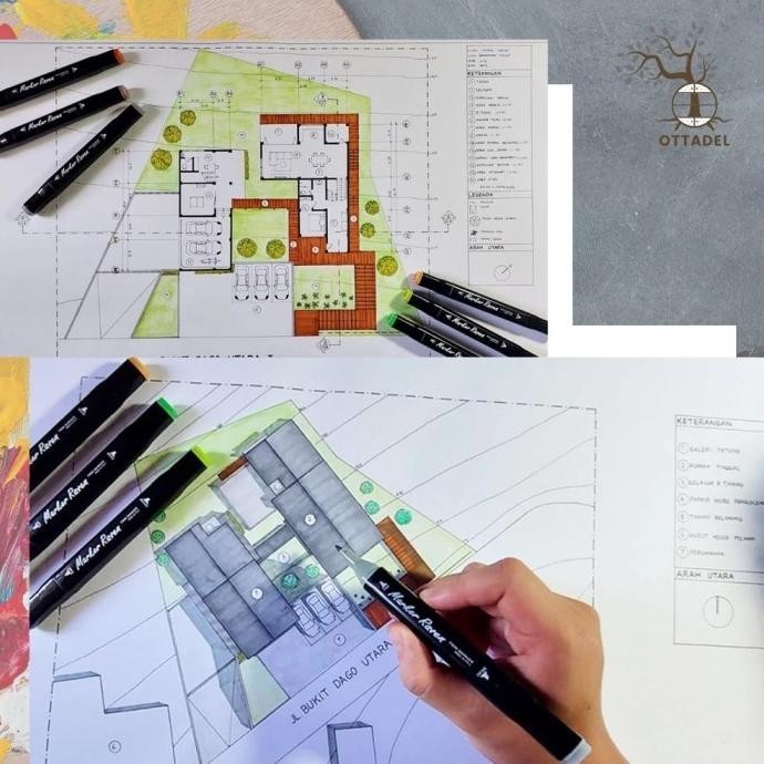 

Update Spidol Warna Stabilo Touch 24/36/48 Dual Side Fine Art Brush Pen