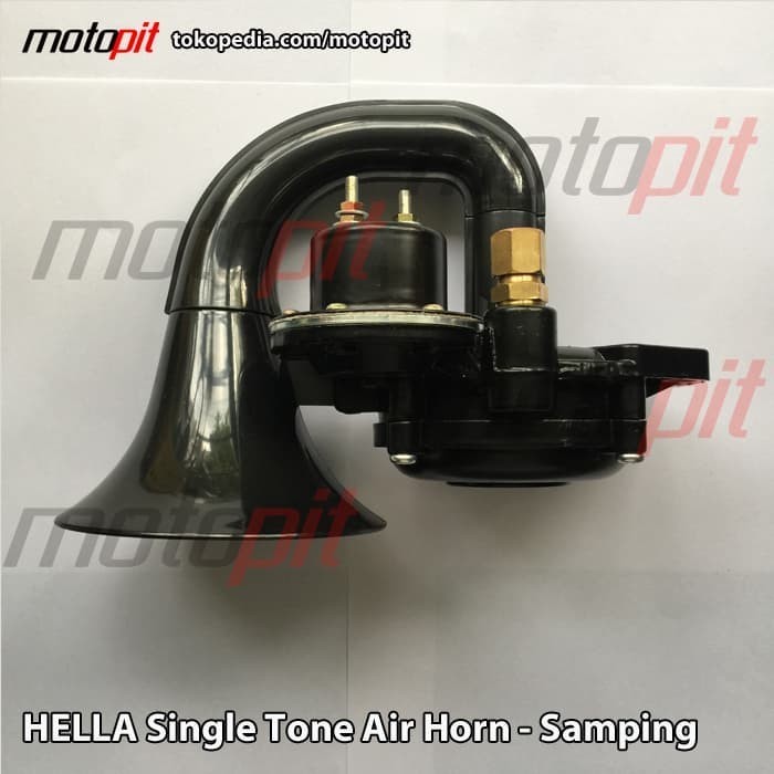 Hella Klakson Single Tone Air Horn Bus Truk Wajib Kompresor Angin 24V Termurah