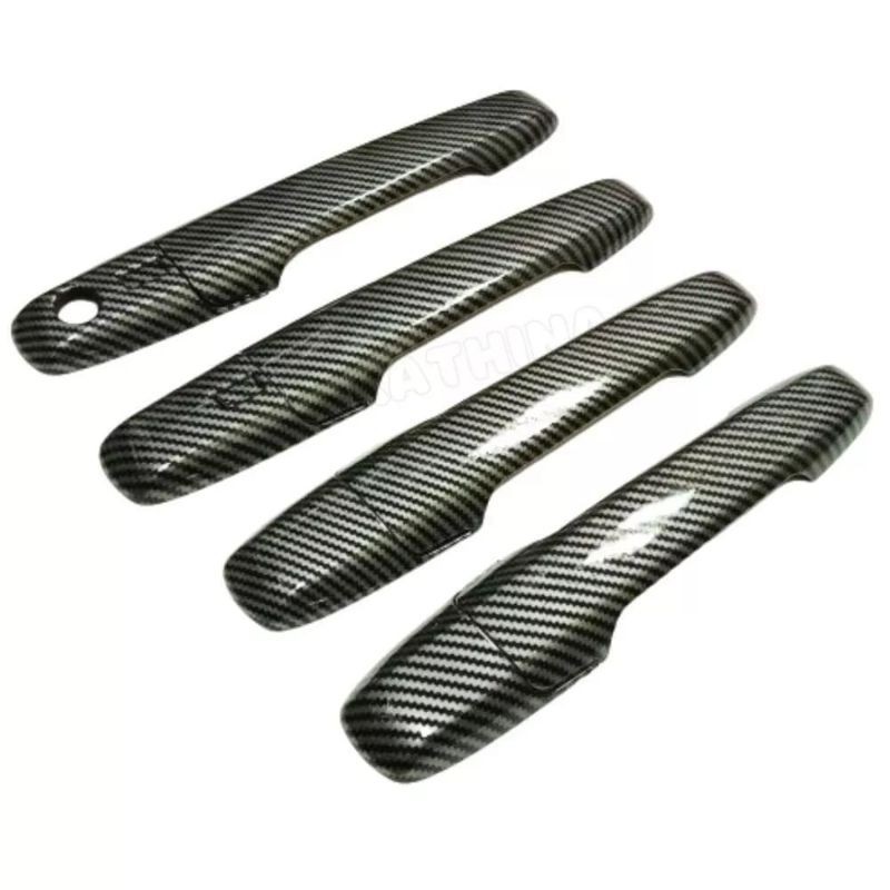 Cover handle pegangan pintu mobil daihatsu xenia 2022 carbon