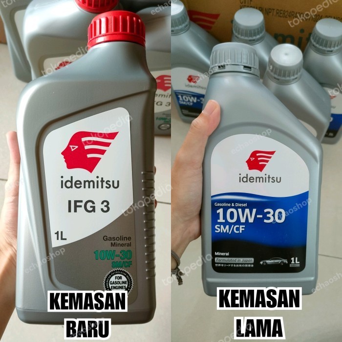 Oli Mesin Idemitsu 10W-30 Sm/Cf 1 Liter Oli Idemitsu Asli 100%