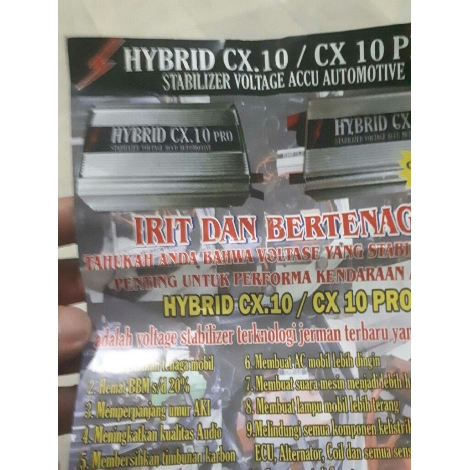 Paketan 2 Pcs Hybrid Cx 10 Dan Hybrid Cx 10 Pro