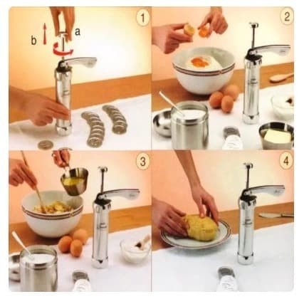 

EX773 Cetakan Kue Biscuits Cookies Maker PROMO