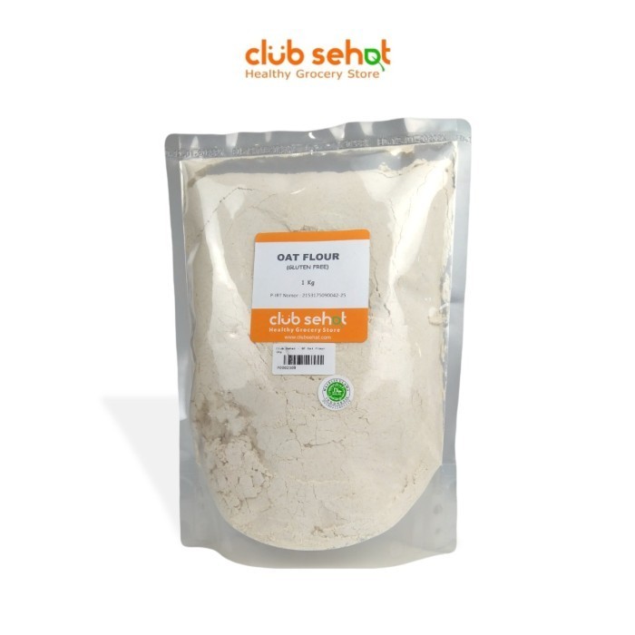 

PT773 CLUB SEHAT - OAT FLOUR GLUTEN FREE 1KG OBRAL