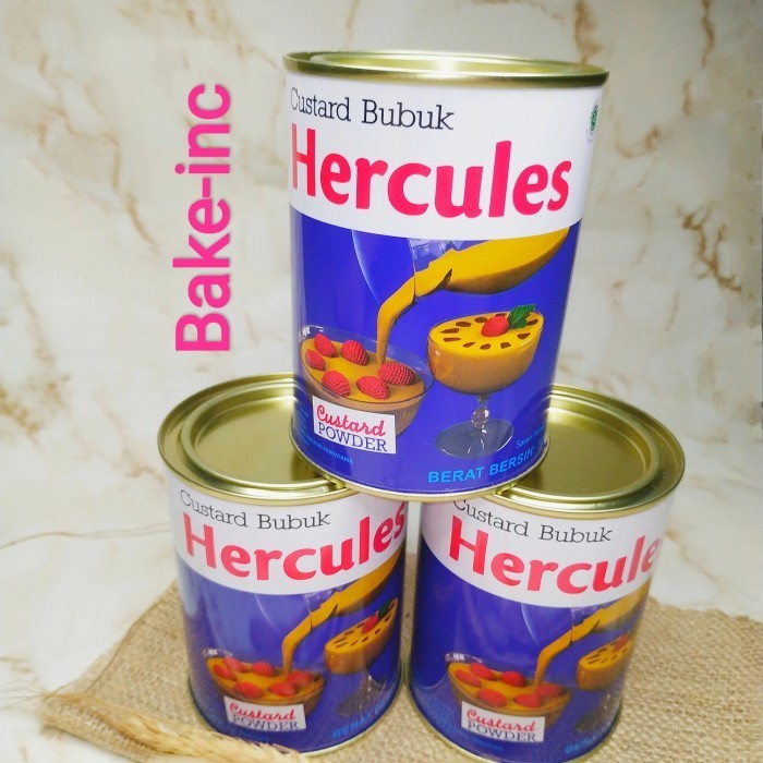 

QQ300 [Bake-inc] Tepung Custard Hercules Custard Powder 300 g ori pack CUCI GUDANG