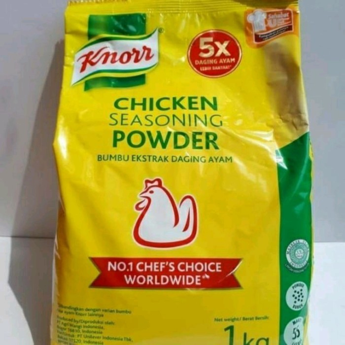 

GV456 Bumbu Masak Knorr Chicken Seasoning Powder Ayam 1kg dan Bonus PROMO