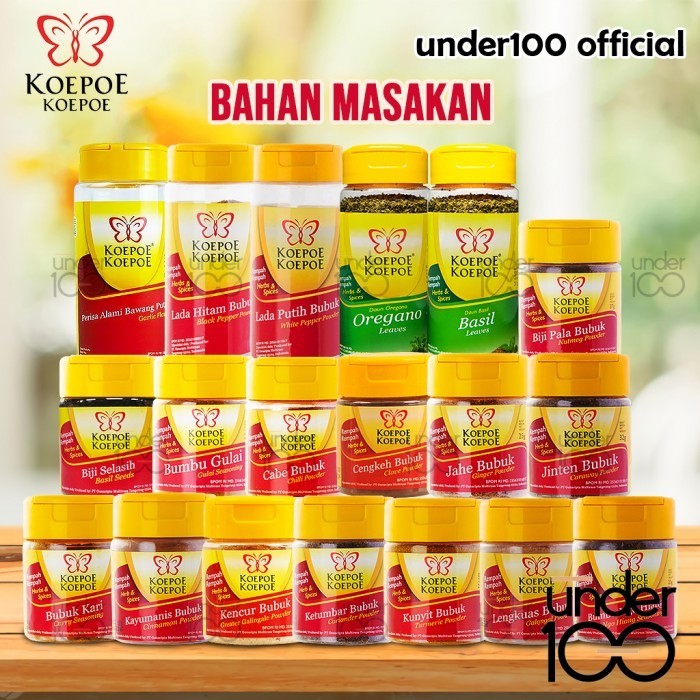 

ET564 Under100 KOEPOE KOEPOE Bahan Masakan Bumbu Dapur Bubuk Rempah Halal PROMO SPECIAL