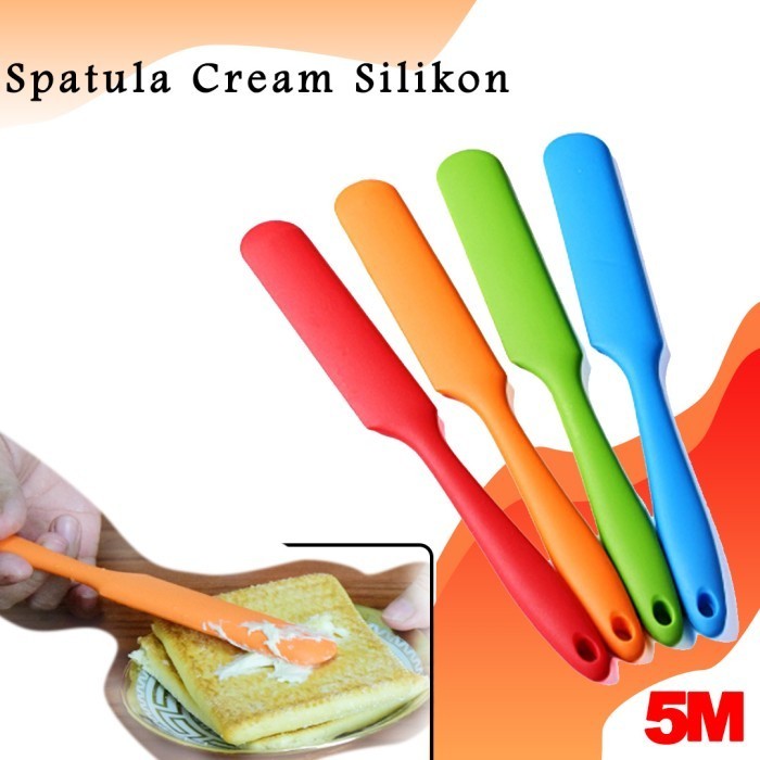 

NX421 Spatula Cream Oles Roti dan Masakan Bahan Silikon Food Grade PROMO