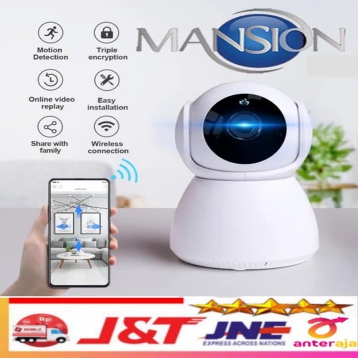 Cctv Wireless V380 Ip Camera Snowman Hd Night Vision Hd