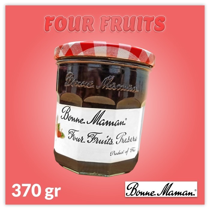 

Bonne Maman Four Fruits Jam - 370 Gr